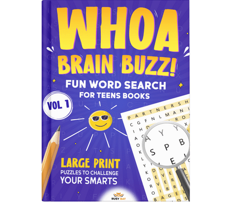 Word Search Books for Teens
