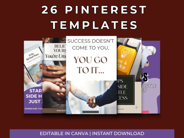 pinterest canva templates
