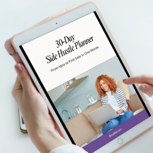 Digital Side Hustle Planner