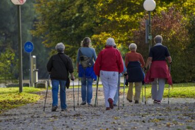 Easy Nordic Pole Walking for Seniors